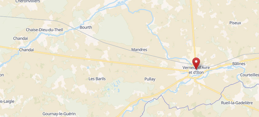 Adresse géographique Verneuil d'Avre et d'Iton
